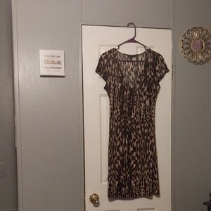 Leopard Print Women's Dress